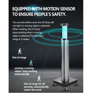 UVC-desinfectiewagen