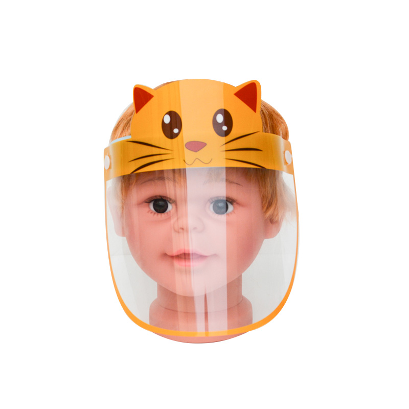 Veiligheid Beschermende Full Face Visor Shield Gelaatsscherm Visor Elastische gelaatsscherm Transparant voor kinderen