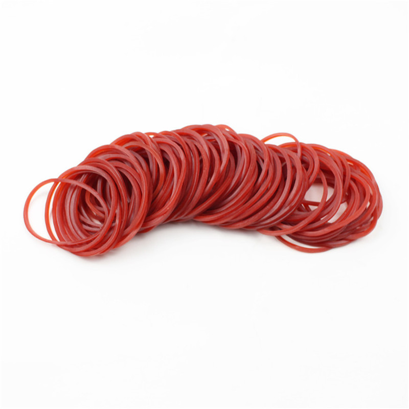 Kleur elastiekjes anti-aging hoge temperatuur en sterke spanning hoge elasticiteit rubberen ring fabrikanten groothandel