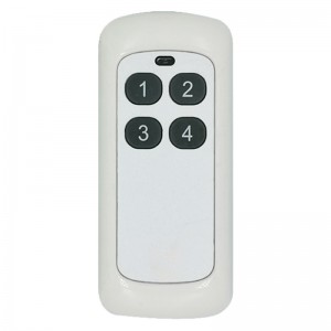 Nieuwe aangepaste 4-toetsen universele garagedeur afstandsbediening/controller celling ventilator afstandsbediening