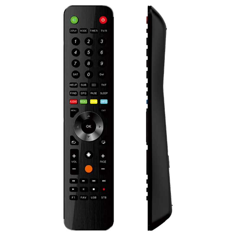 Fabriek top verkoop multifunctionele precisie jvc TV afstandsbediening IR/RF draadloze TV afstandsbediening voor alle merken TV/set top box