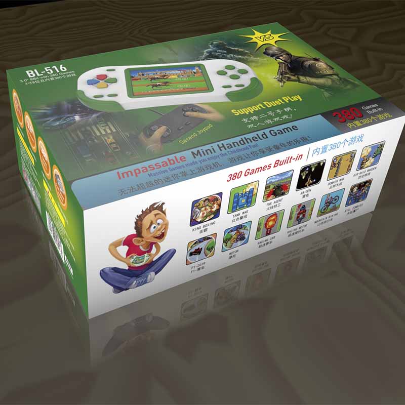 8-bits BL-516 2,8-inch LCD-handheld-game