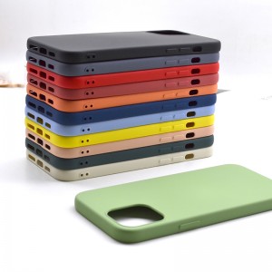 Nieuwe Collectie Regenboog Kleur Siliconen Vloeibare Telefoon Case Voor iPhone 11 Pro Max X XS XR 6 6 Plus 6S 7 8 Mobiele Telefoon Bescherm Case