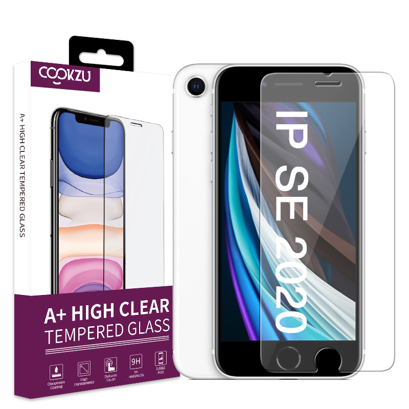 Hete 9H Premium Screenprotector van gehard glas voor Apple Iphone SE 2020-schermbeschermer