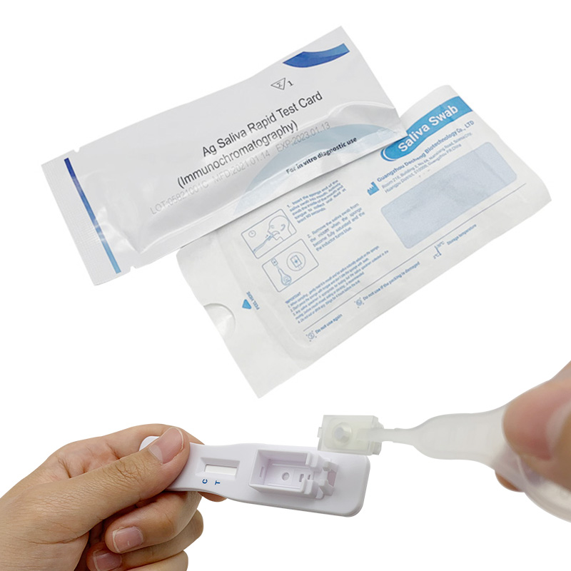 V-CHEK ™ 2019-nCoV Ag snelle testkaart zonder nasopharyngealswab