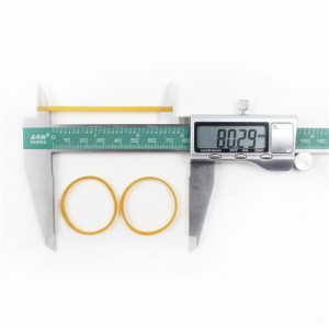 Fabrikant groothandelnatuurrubber geel transparant hoge elasticiteit en taaiheid krab, kreeft bindende landbouwrubber band