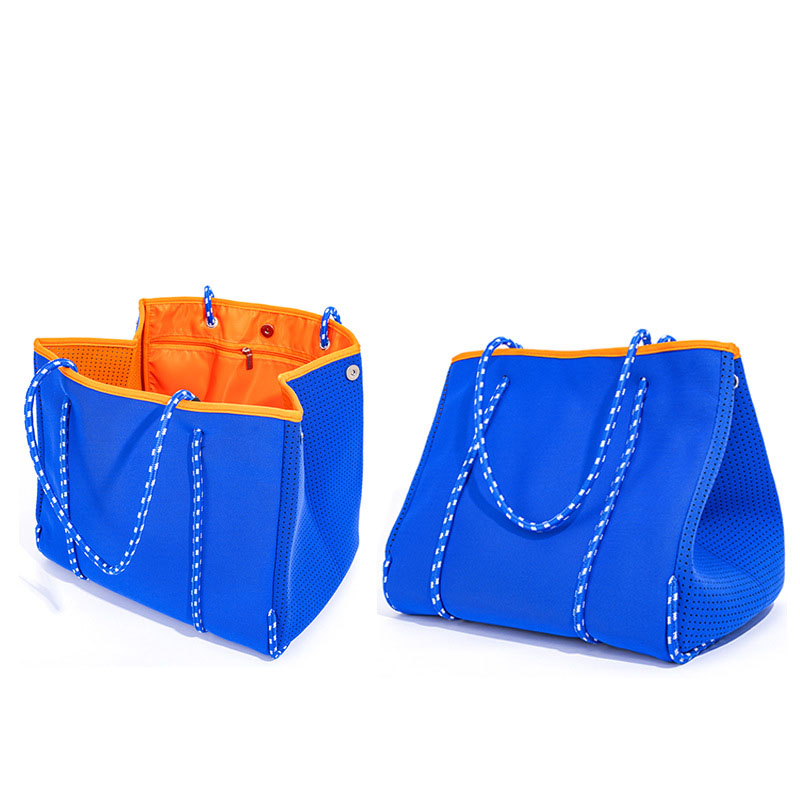 2021 Hot selling geperforeerdeneopreen tas strandtas tote handtas tassen voor dames