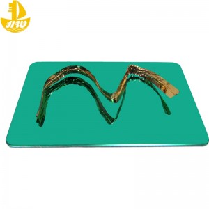 Roestvrijstalen spiegelpaneelnr. 1