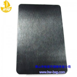 Kleur roestvrij staal Frosted Board No. 2