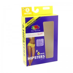 Kleding ondergoed ondergoed Display-vak, raamkaartdoos.