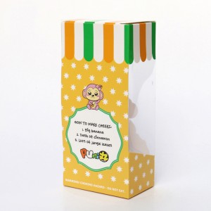 Venster speelgoed doos