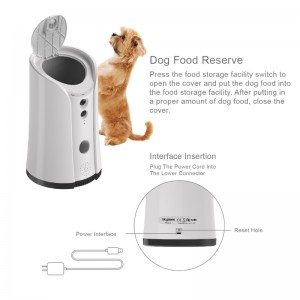 Hondcamera behandelen dispenser