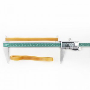 Fabrikanten Custom verlengde en verbreed hoge temperatuurbestendige en duurzame industriële rubberen bands