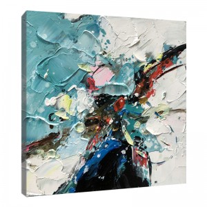 Handgemaakte olieverfschilderij abstracte mooie kunstwerknatuurlijke foto\'s canvas landschappen tekening