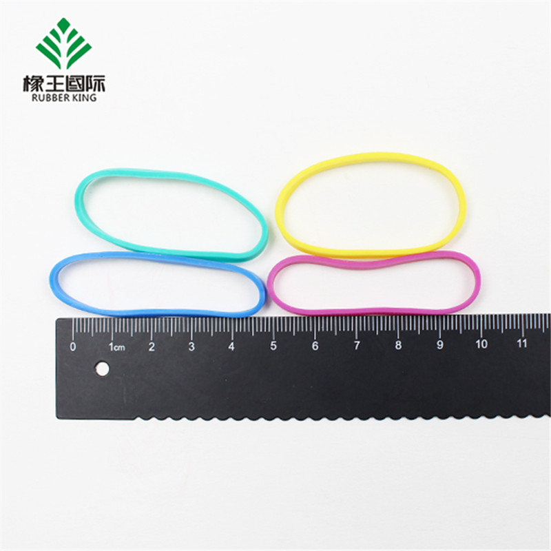 Fabriek directe verkoop kleur TPR hoge elasticiteit sterke taaiheid en duurzame haar rubberen band