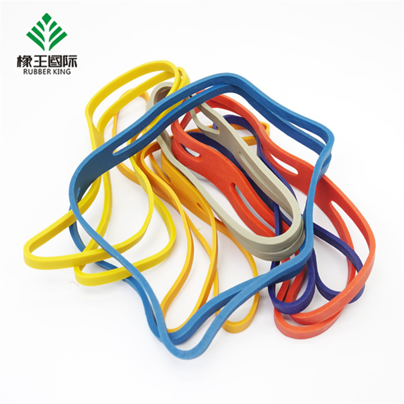 Fabrikanten Custom Color Effen kleur Hoge elasticiteit, veilige en milieuvriendelijkenatuurlijke rubberen bands voor reizen