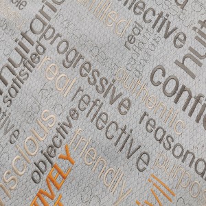 Geborduurde katoenen linnen stof BNT6863