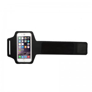 Groothandelneopreen verstelbare sport running armband mobiele telefoon accessoires