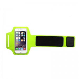 Groothandelneopreen verstelbare sport running armband mobiele telefoon accessoires