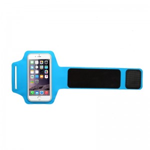 Groothandelneopreen verstelbare sport running armband mobiele telefoon accessoires