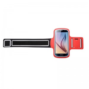 Running Sports Fitness Mobiele Telefoon Armtas met bandriem voor hardlopen