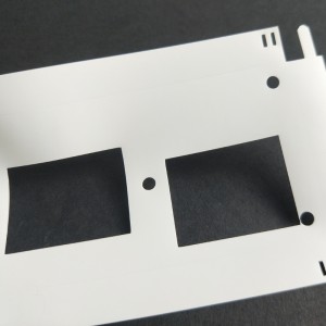 FR1 isolatieblad wit 0,25 mm isolatie pakking vlamvertragende pc isolatieblad