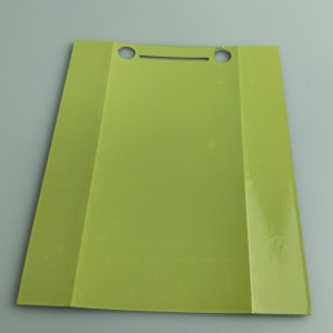 Zwarte pc-isolatieblad Terug Mara Rubber 0,25 mm Vlamvertragende isolatieblad Geschikt voor elektrische apparaten