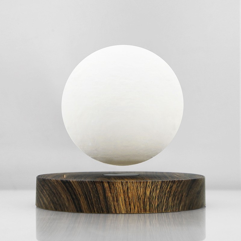 Creative Gift Thuis Office Decoraties Woonkamer Verlichting Touch Schakelaar Magnetische Drijvende Tafellamp 3D Levitating Moon Light