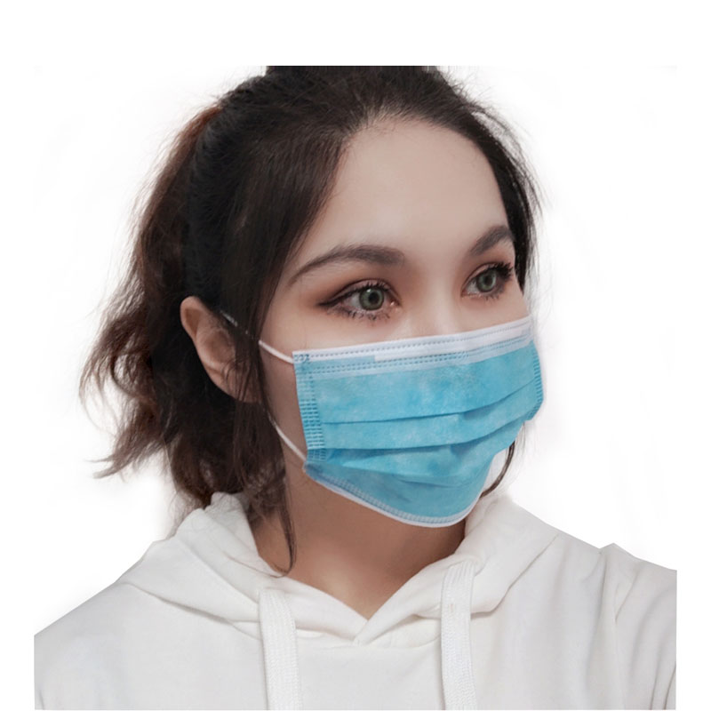 Chinese wegwerp 3-laags Earloop Medical Surgical Grade Face Masks