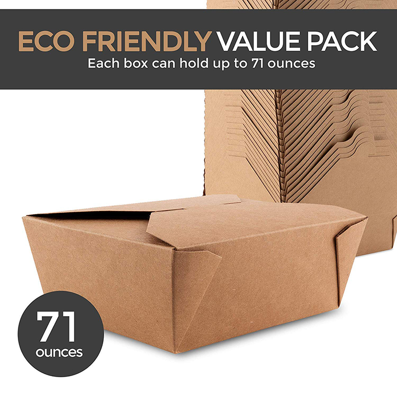 Eenvoudige milieubescherming voedsel verpakking productie karton