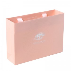 Aangepaste touw hanteren boodschappentassen kleding verpakking tassen