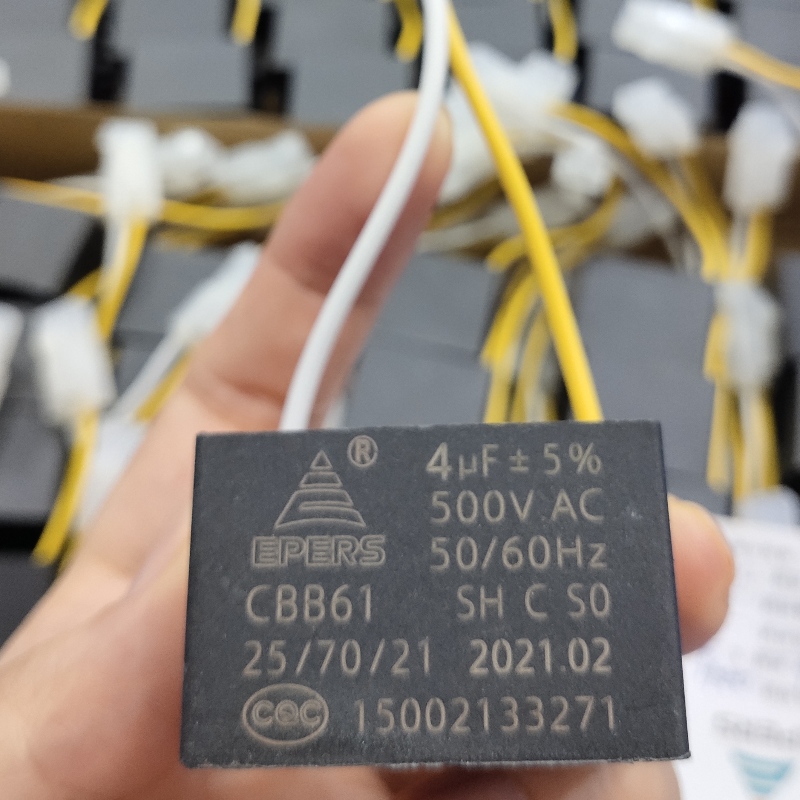 4UF 500V SH CBB61 Condensator voor airconditioner