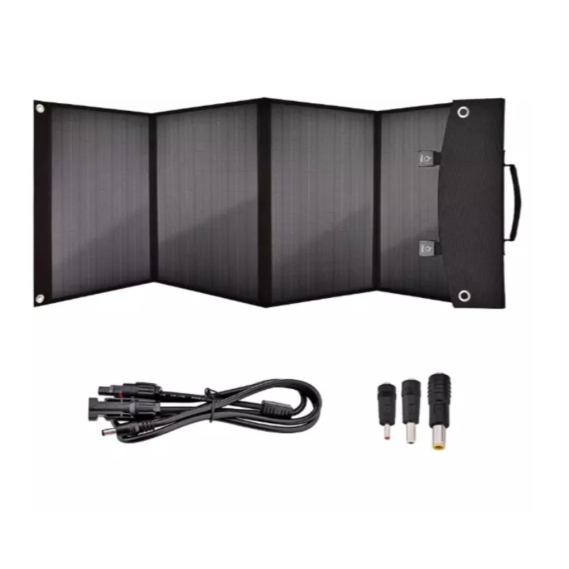 Draagbare opvouwbare zonnepaneel oplader 60W 18V voor het opladen van camping mobiele telefoon