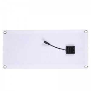 TYL 12W 18V 435 * 200 * 2.5mm Polysilicon Zonnepaneel voor RV Dakboot DC5V/DC12V 12W Dubbele uitvoer Dubbele USB-interface