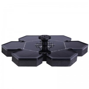 Solar Powered Outdoor Landscape Water Fountain Pump Kit met LED-lichten/Solar Panel