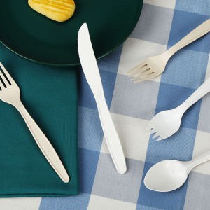 PLA Materiaal Composteerbaar Disposable Servies