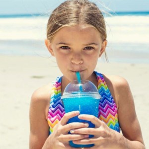 Biologisch afbreekbare composteerbare PLA CLEAR Plastic Cup met deksel