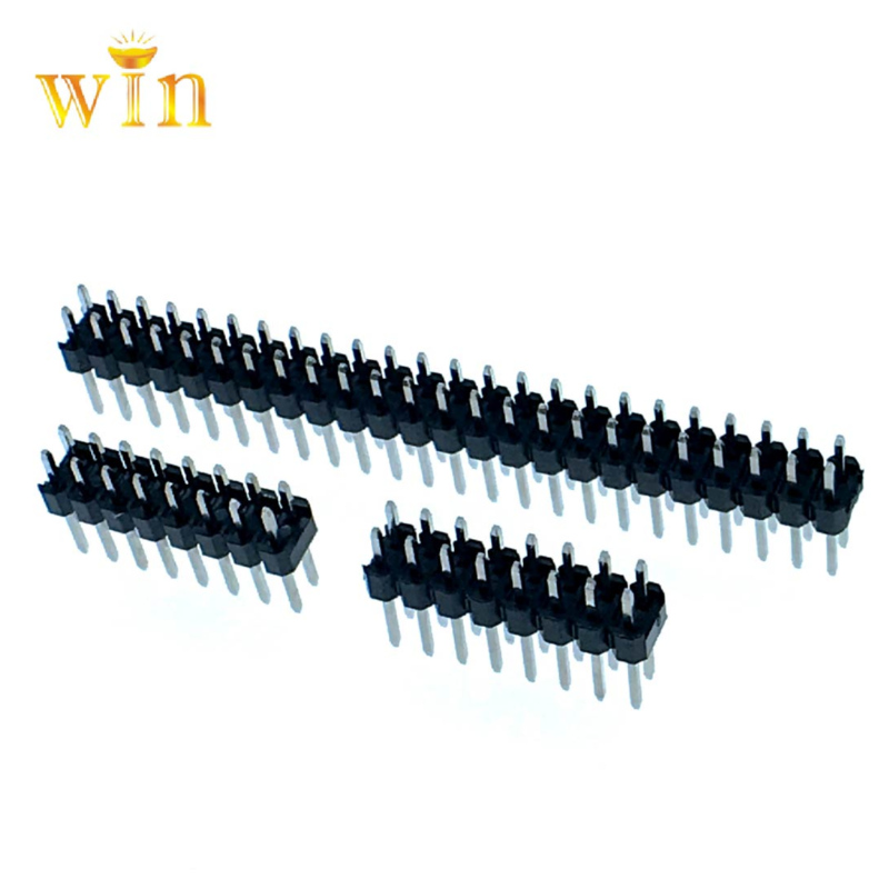 2.54mm 2x8p Dual Row Dubbele Plastic DIP PIN-kopbal 3.0mm-9.2mm
