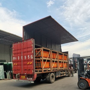 Lichtgewicht reflecterende PVC-kunststof barrière barrière verkeersweg barrière hekwerk