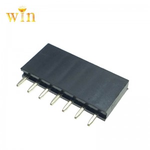 1x7p 180 ° Verticale DIP PIN-header Vrouwelijke socket H8.5mm