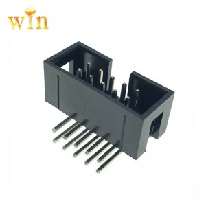 2x5P 2.54mm toonhoogte Rechthoek DIP Box Header Socket