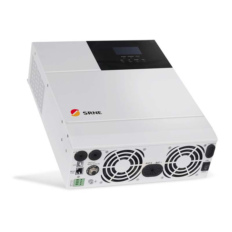 SRE MPPT MAX 5000W Solar Hybrid Charge Inverter 80A Pure Sine Wave Inverter 48v 220 V PV LADING 145V 50Hz 60Hz Auto LCD-display