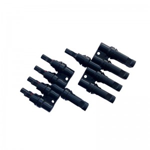 4 tot 1 Multi Branch Photovoltaic Connector 30A voor Solar PV-connector Vrouw met zonnekabel 2.5mm2 ~ 6.0mm