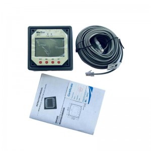LCD-afstandsmeter voor Dual Battery Solar Charge Controller Regulators MT-1 met 10M Kabel Giant Afstandsbediening