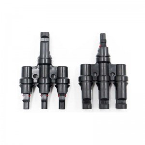3 in 1 Sloar Multi Branch Photovoltaic Connector voor zonnepaneel Parallel Connect Branch Two PV Module Panel Solar System