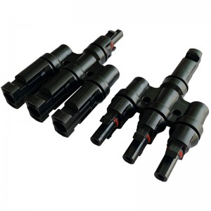 3 in 1 Sloar Multi Branch Photovoltaic Connector voor zonnepaneel Parallel Connect Branch Two PV Module Panel Solar System