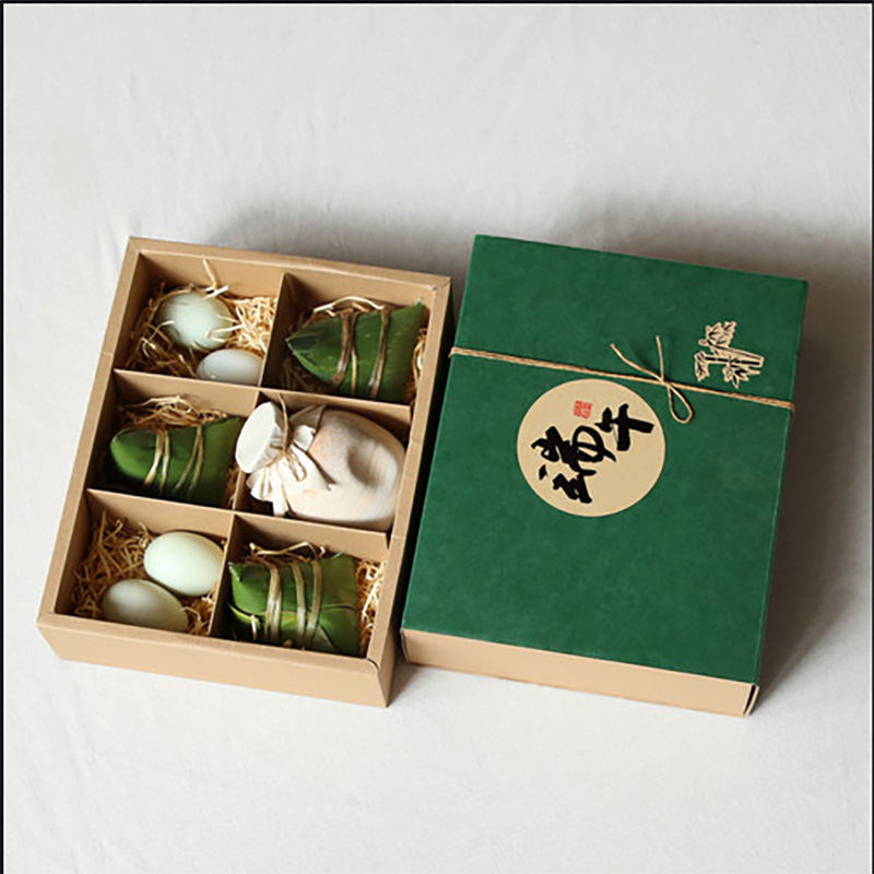 Traditionele festival promotie aangepaste stijve inklapbare magneet flap geschenk pack dozen magnetische geschenkdoos met logo