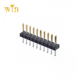2.54mm 2P ​​~ 40P 180 ° DIP PIN-koptekstconnector