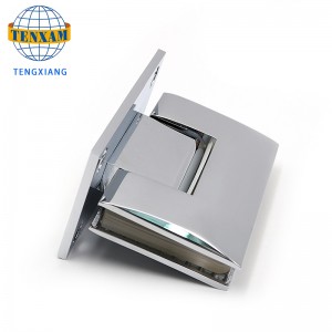 Badkamer clip douchekamer rvs schuren glazen deur clip 90 graden lassen glazen deur bevestiging clip scharnier