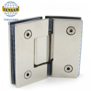 Hoogwaardig bedrijf en duurzaam 135 graden roestvrijstalen scharnier douchescharnier